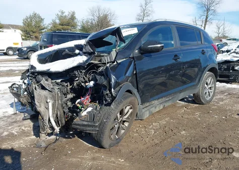 2014 Kia Sportage Lx from USA, damaged, VIN KNDPB3AC7E7582857